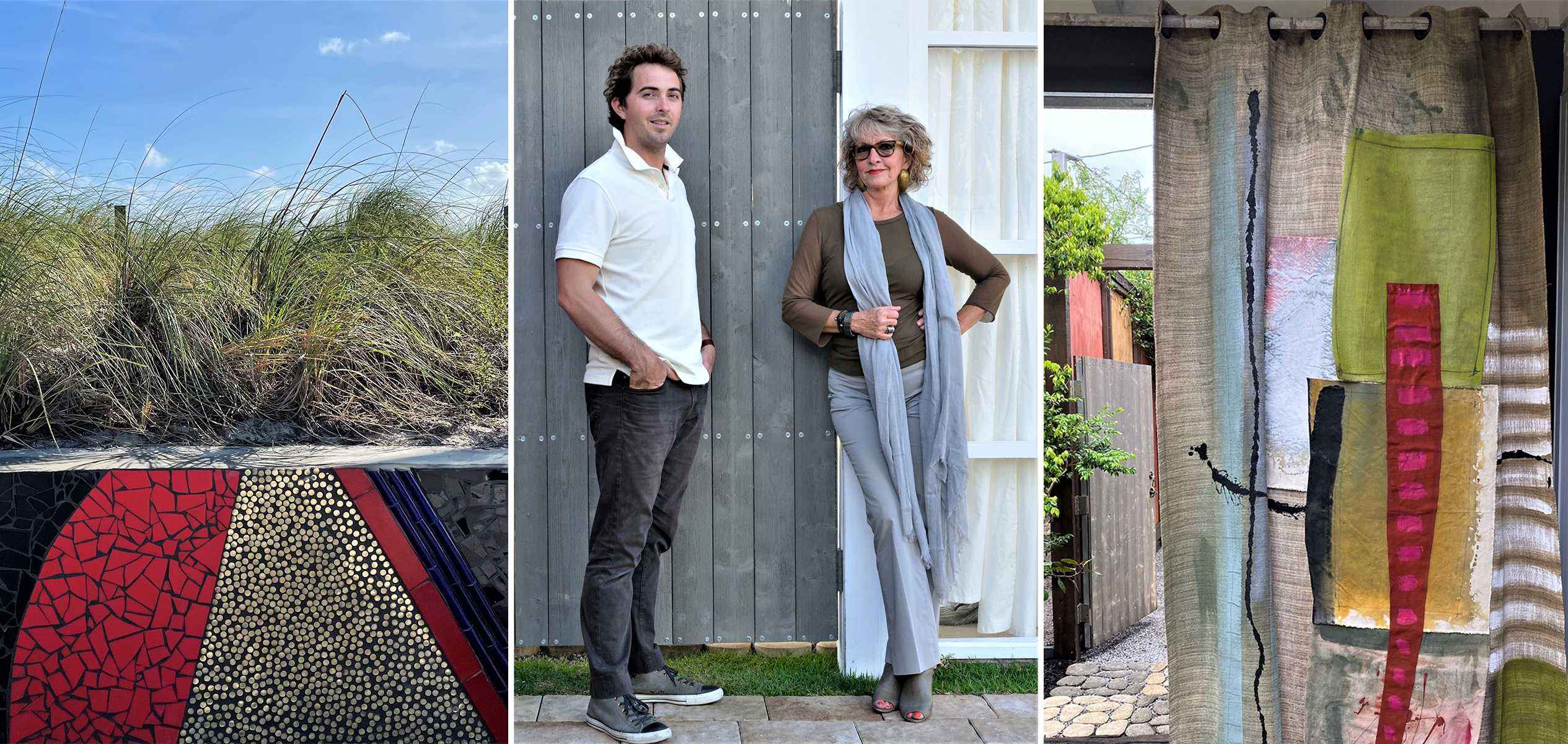 3 iamges of Debra's work